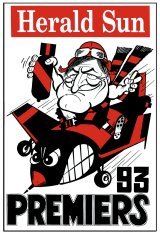 Essendon 1993 Premiers WEG Poster Framed