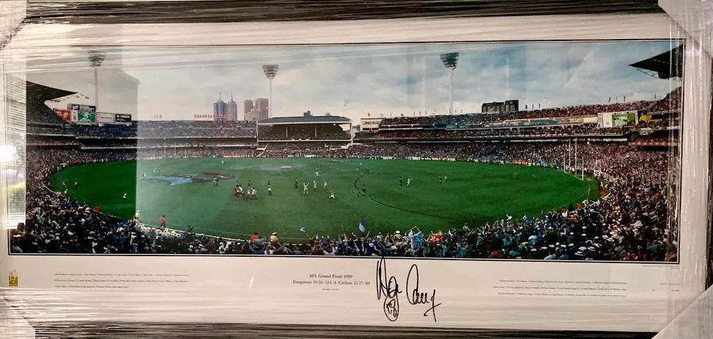 North Melbourne- Grand Final 1999 North Melbourne Premiership SIGNED by Wayne Carey