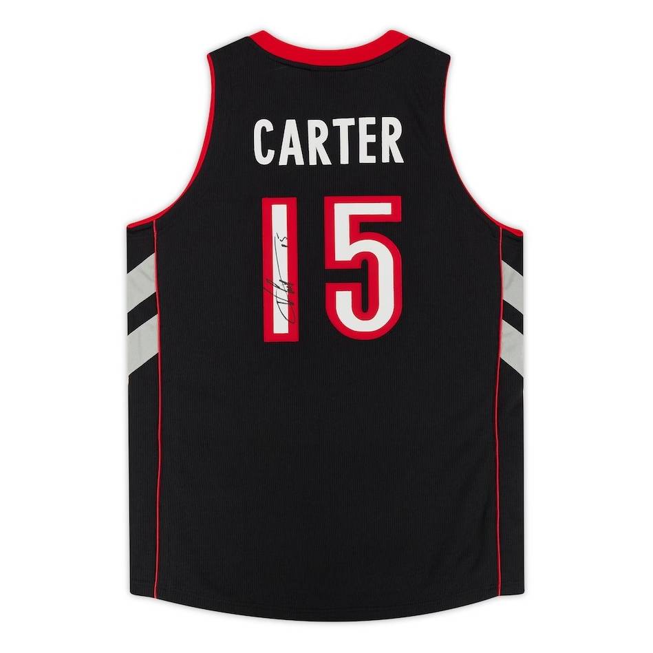 VINCE CARTER SIGNED TORONTO RAPTORS JERSEY