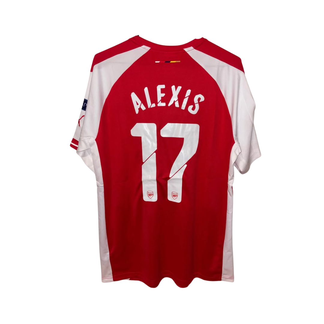Alexis Sanchez Arsenal 2014/15 Home Kit (L)
