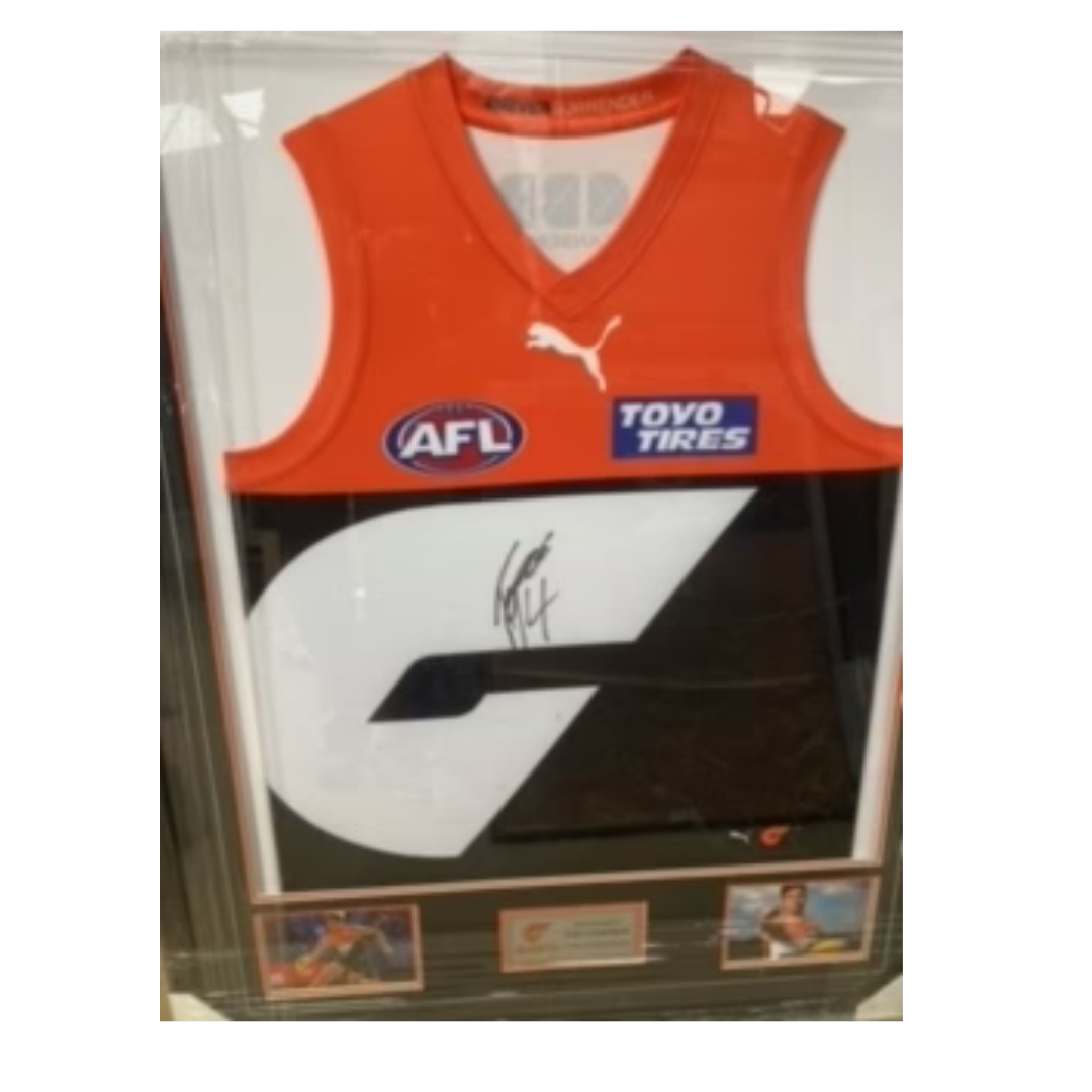 GWS Toby Green Signed Jersey