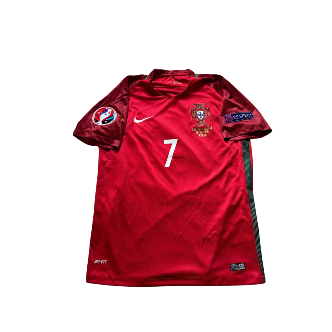 Cristiano Ronaldo Signed Portugal 2016 Jersey (Framing Available)