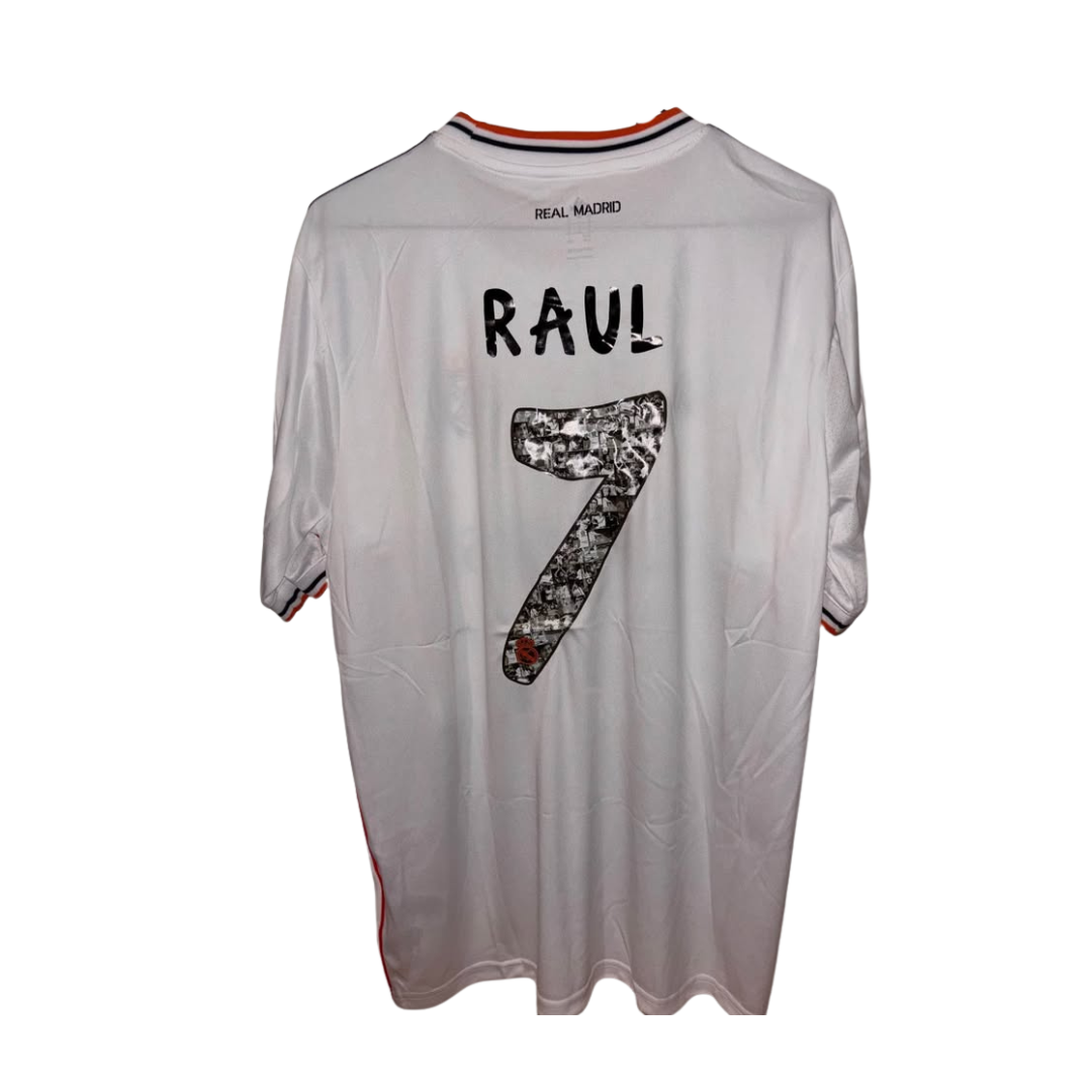 Raul Real Madrid 2013/14 Tribute Match Kit (L)