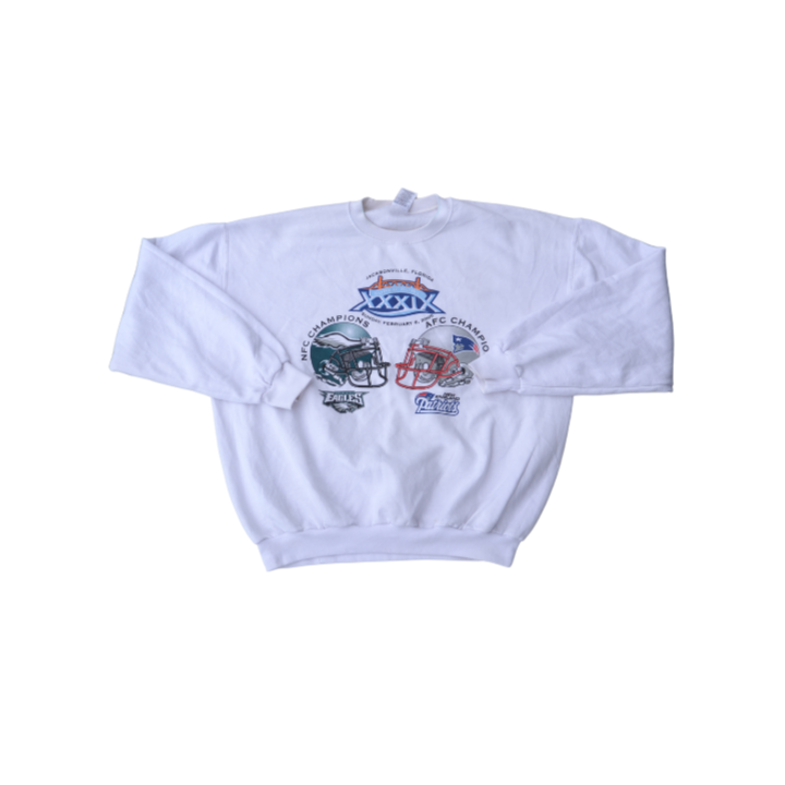 Superbowl bowl 2005 Patriots vs Eagles Jumper (L)