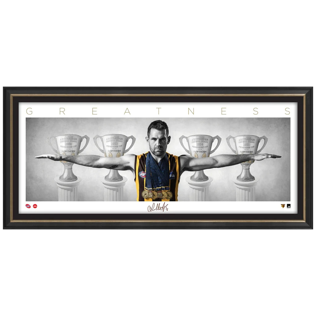 HAWTHORN- LUKE HODGE MINI WINGS "GREATNESS" PRINT ONLY