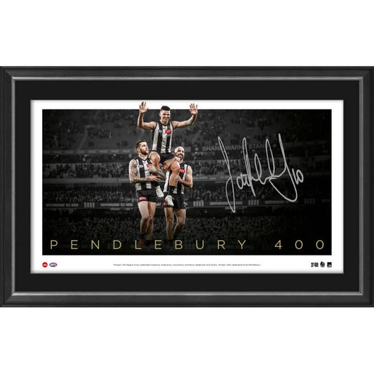 Collingwood Scott Pendlebury Signed Icon Series