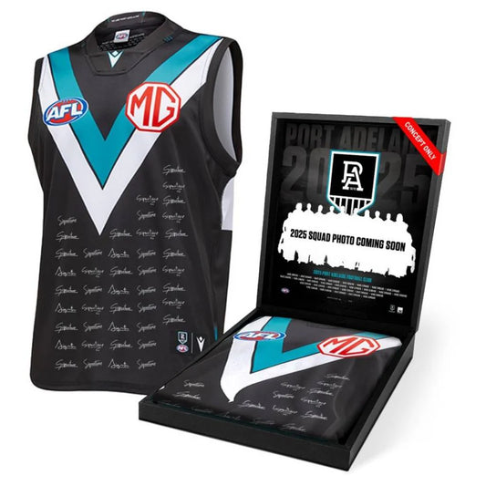 Port Adelaide Power 2025 Squad Signed Guernsey