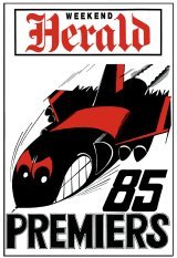 Essendon 1985 Premiers WEG Poster Framed