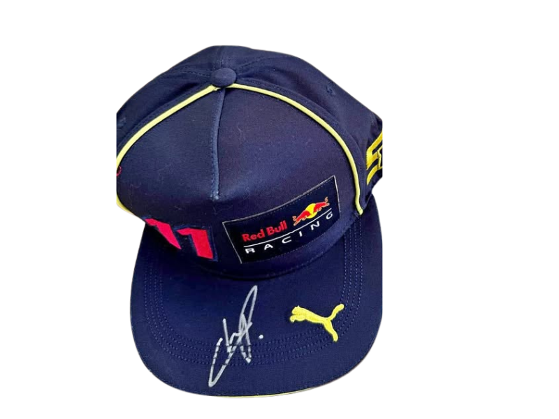 Sergio Perez Signed Red Bull Racing Hat