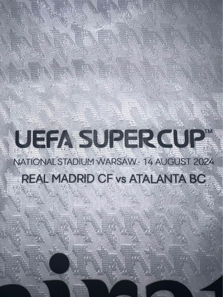 Mbappe Real Madrid 2024/25 Super Cup Final Kit (L)