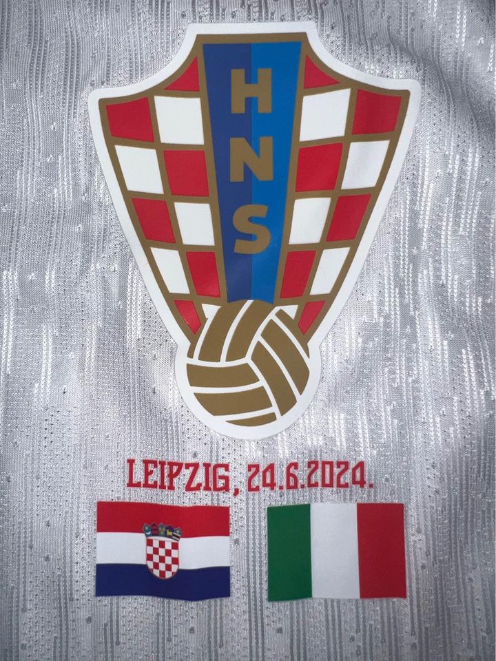 Luka Modric Croatia Euro 2024 Home Kit (L)