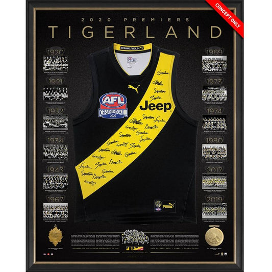RICHMOND 2020 PREMIERS TEAM SIGNED GUERNSEY – DELUXE