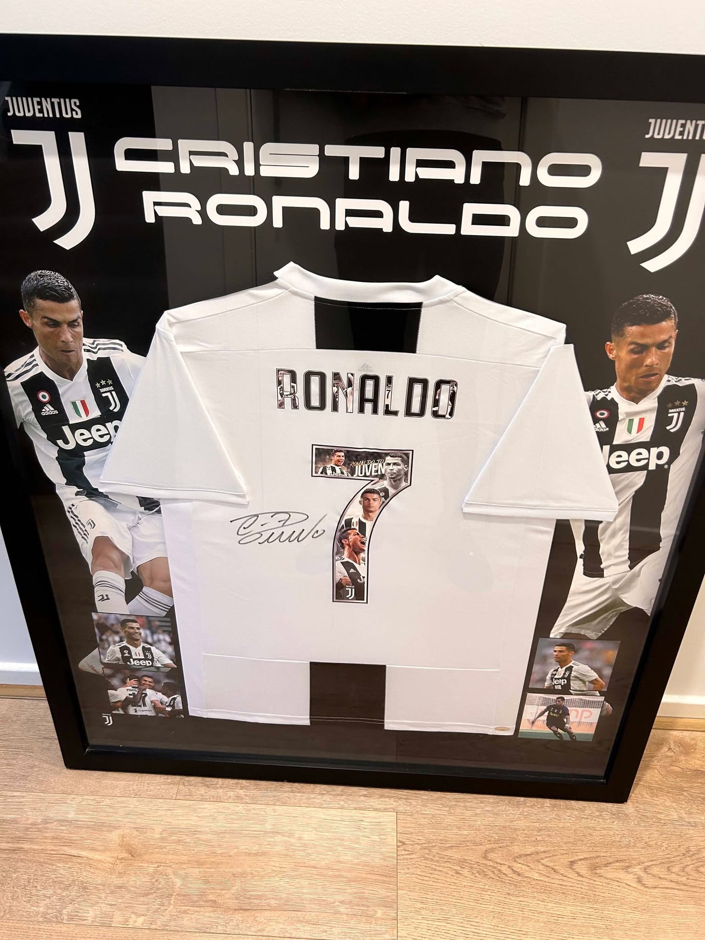 Cristiano Ronaldo Juventus Signed Jersey