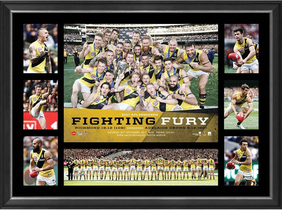 Richmond-FIGHTING FURY PREMIERS TRIBUTE FRAME