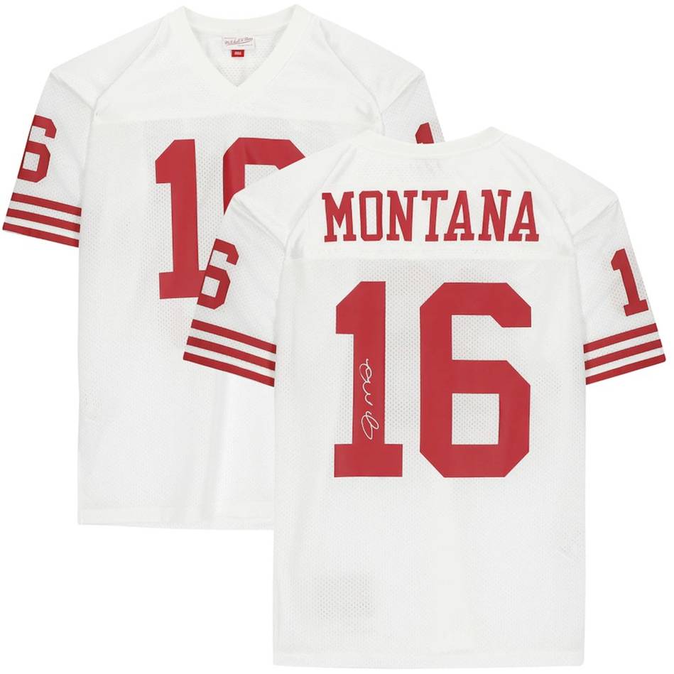 JOE MONTANA SIGNED SAN FRANCISCO 49ERS JERSEY