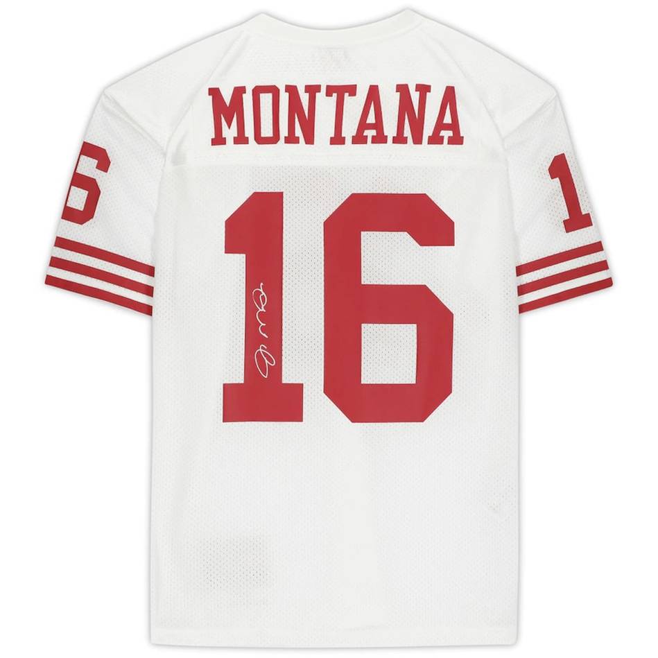 JOE MONTANA SIGNED SAN FRANCISCO 49ERS JERSEY