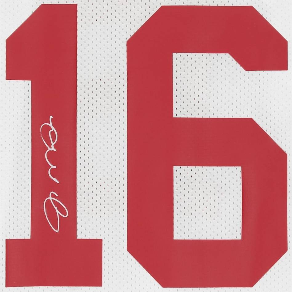 JOE MONTANA SIGNED SAN FRANCISCO 49ERS JERSEY