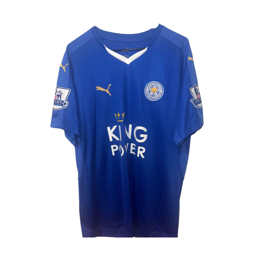 Riyad Mahrez Leicester City 15/16 Home