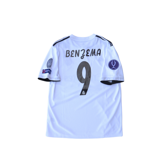 Real Madrid Karim Benzema 2018 Super Cup (L)