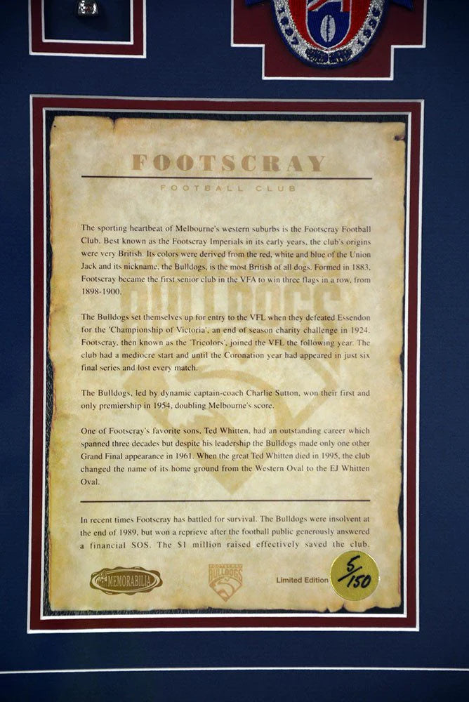 Footscray Centenary 1996 Collage
