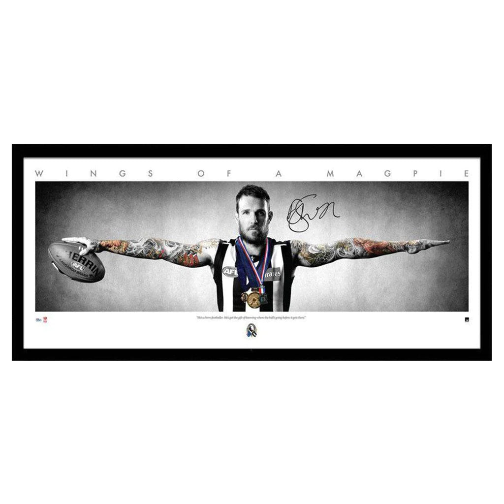 COLLINGWOOD- Dane Swan Signed Wings- Large/Framed