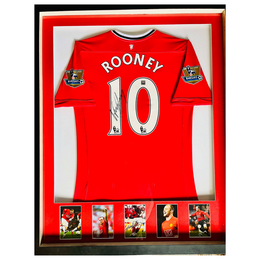 Wayne Rooney Signed Manchester United Jersey