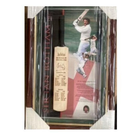 Sir Ian Botham Signed mini bat