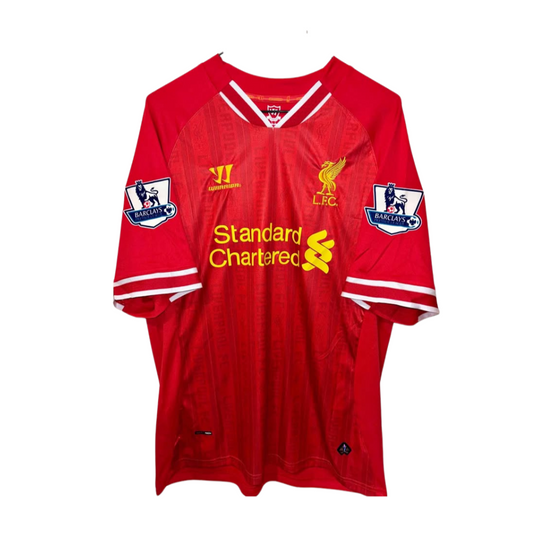Luis Suarez Liverpool 2013/14 Home Kit (L)