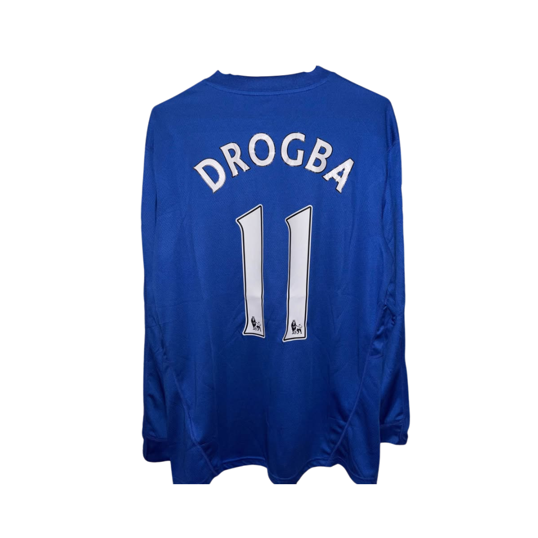Didier Drobga Chelsea 2009/10 Home Kit  (L)