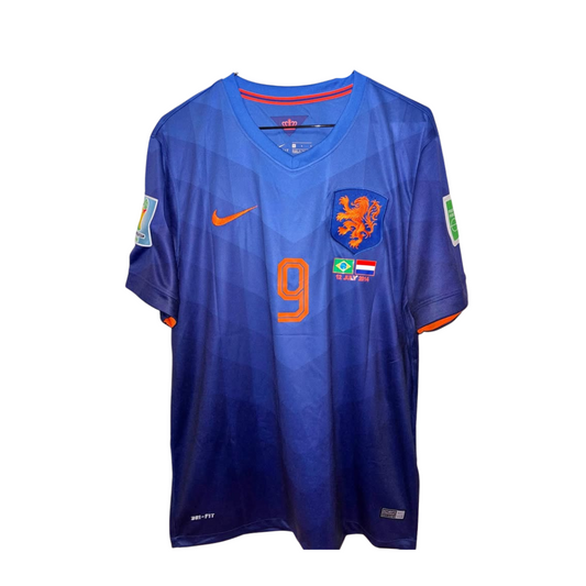 Robin V. Persie Netherlands 2014 World Cup Away Kit (L)