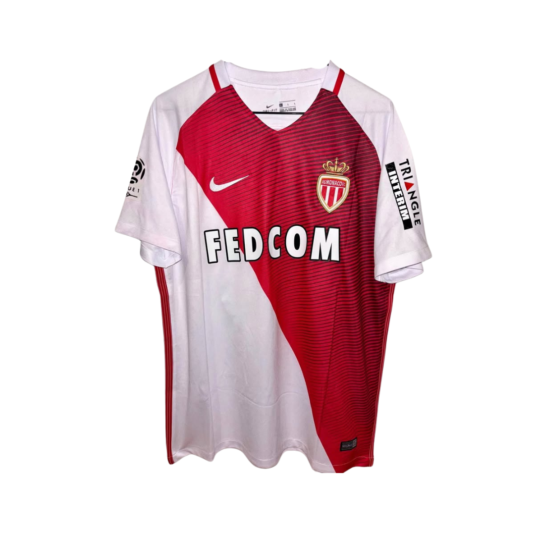 Kylian Mbappé AS Monaco 2016/17 Home Kit (L)