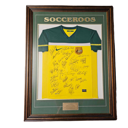 2010 Team Signed Socceroo's World Cup Jersey
