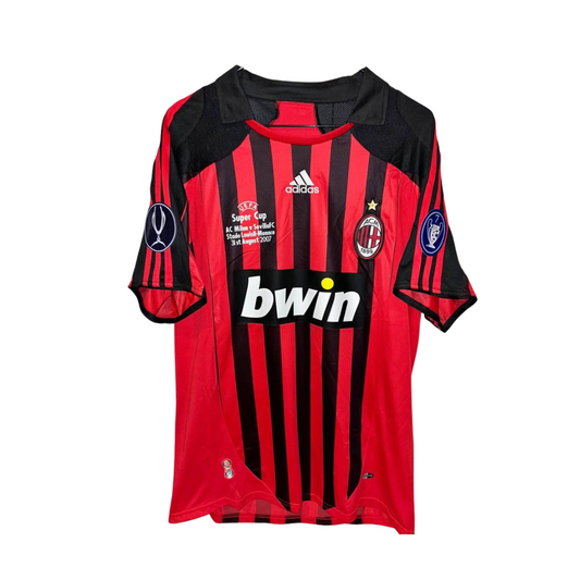 Kaka AC Milan 2007/08 Super Cup Final Kit (L)