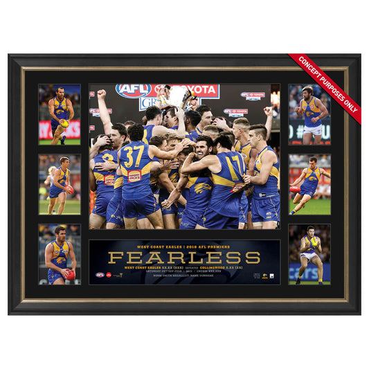 WEST COAST EAGLES 2018 AFL PREMIERS ‘FEARLESS