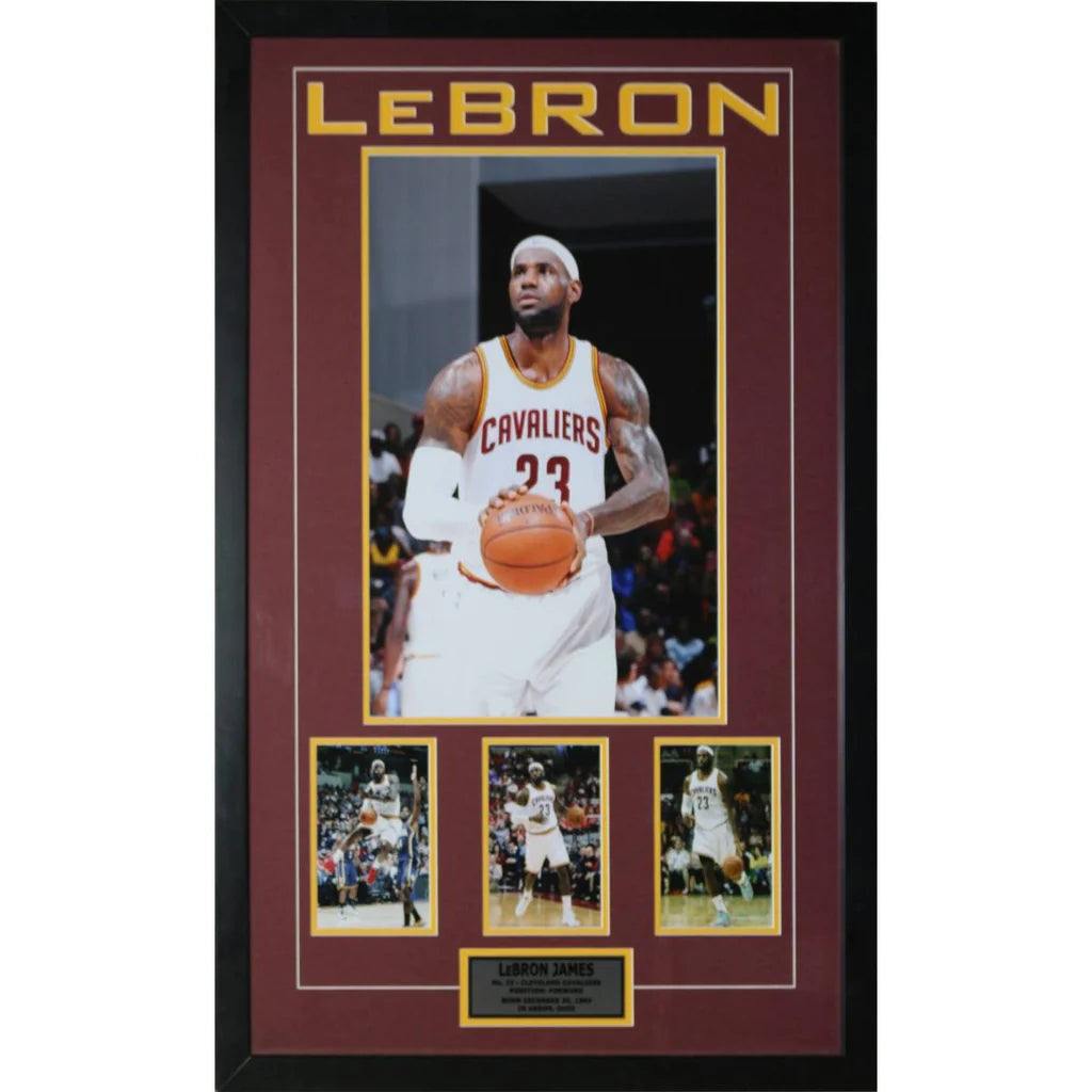 BASKETBALL-Lebron James - Cleveland Cavaliers Framed Piece