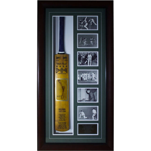 BRADMAN-Sir Donald Bradman Signed Bat