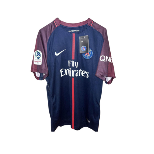Kylian Mbappe PSG 2017/18 Home Kit (L)