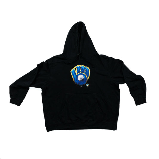 BLACK BASEBALL MITT JUMPER (XXXL)