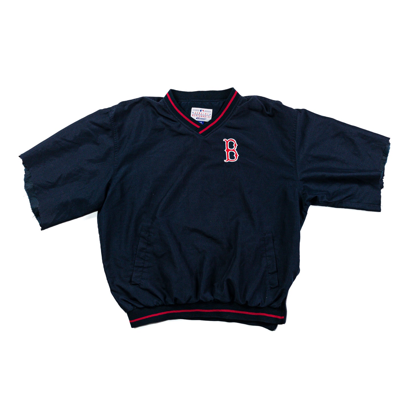 BOSTON REDSOX WINDBREAKER CUT (M)