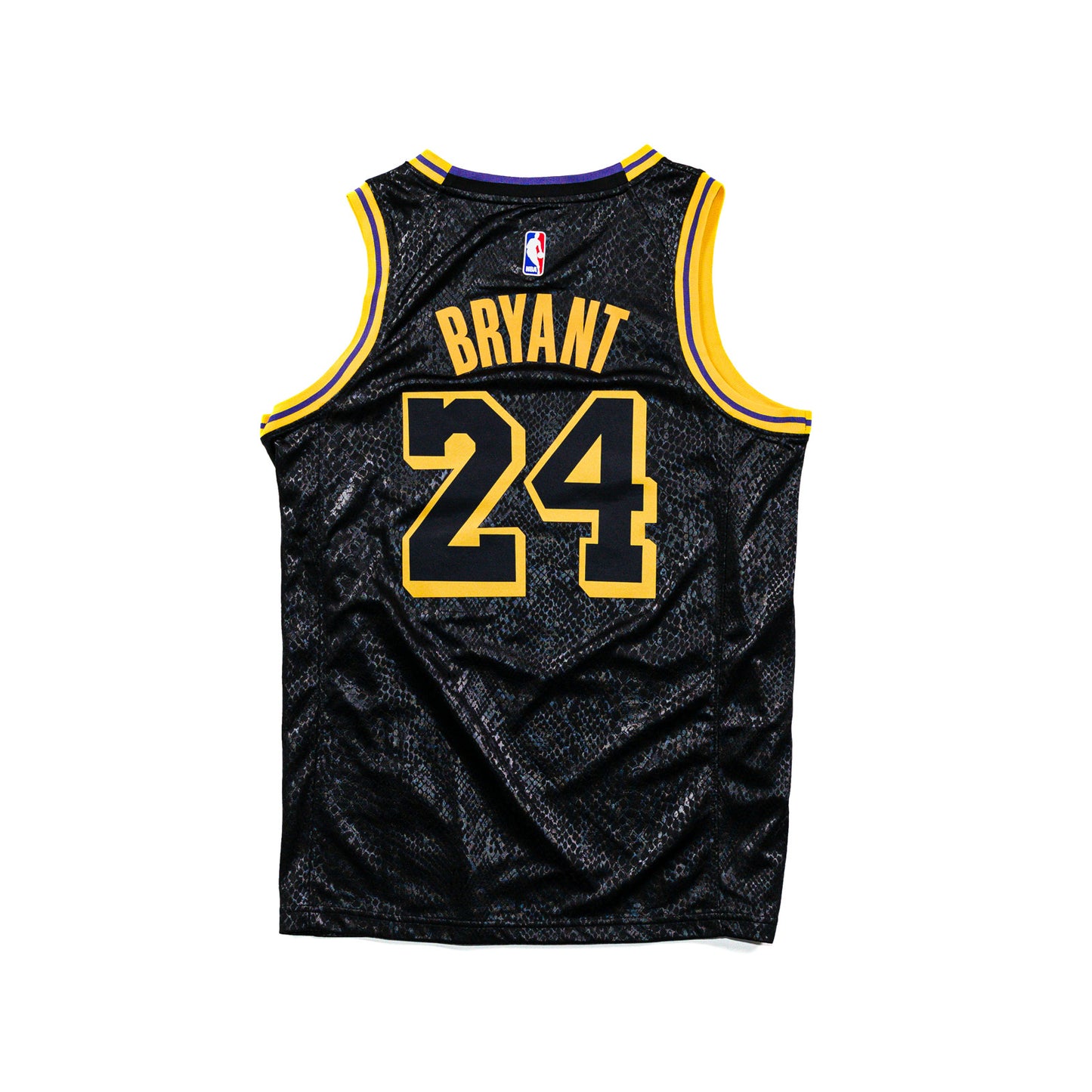 KOBE BRYANT LOS ANGELES LAKERS BLACK MAMBA JERSEY (M)(L)