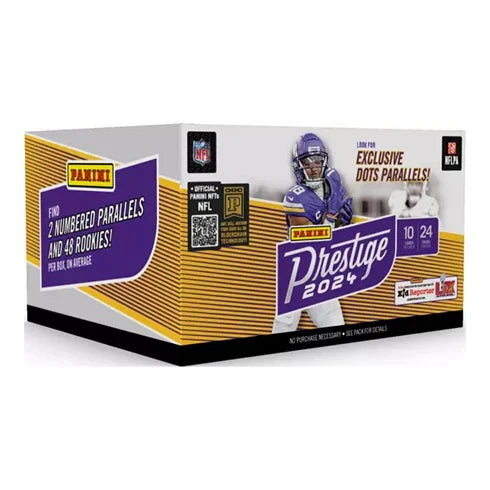 2024 Panini Prestige Football NFL Retail Box