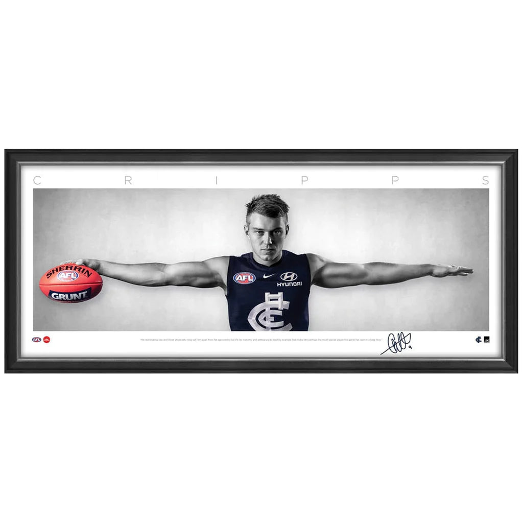 CARLTON- Patrick Cripps Mini Wings PRINT ONLY