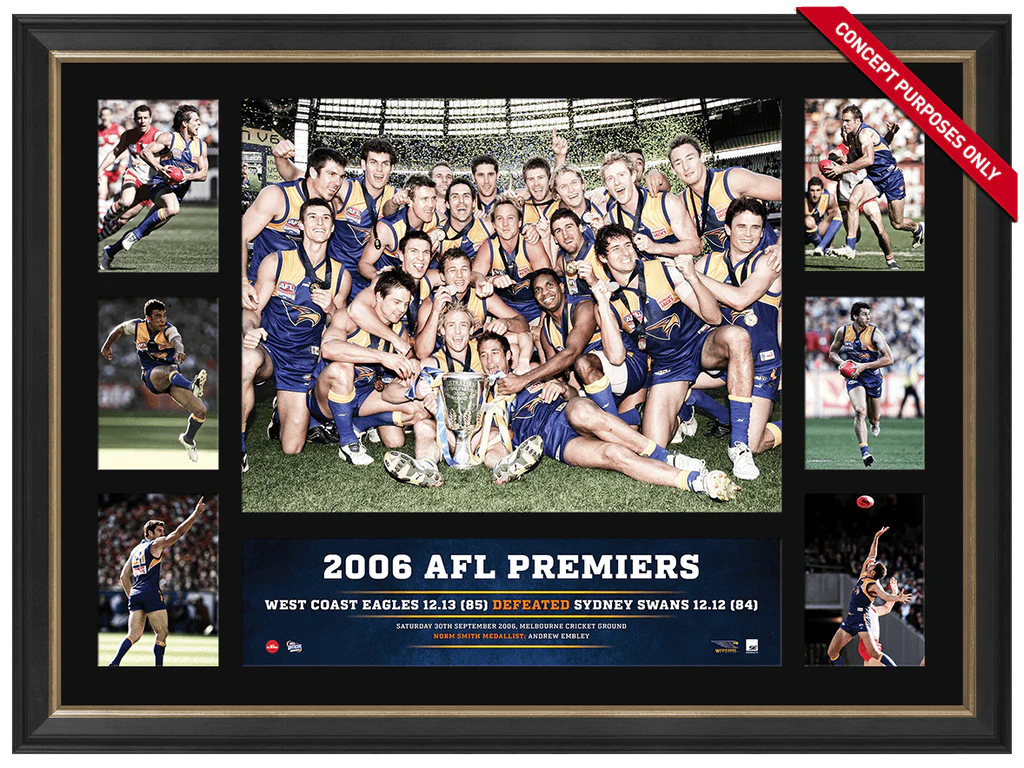 West Coast 2006 Premiers Super Frame