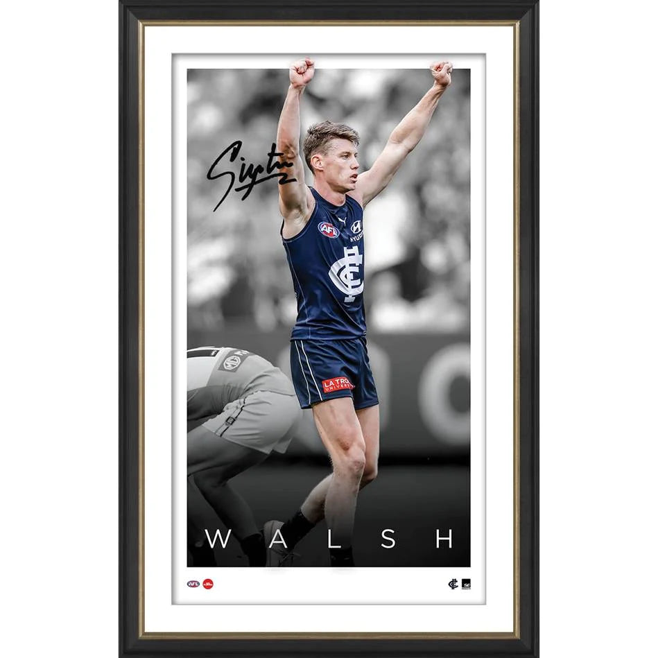CARLTON-SAM WALSH SIGNED ICON SERIES