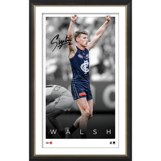 CARLTON-SAM WALSH SIGNED ICON SERIES