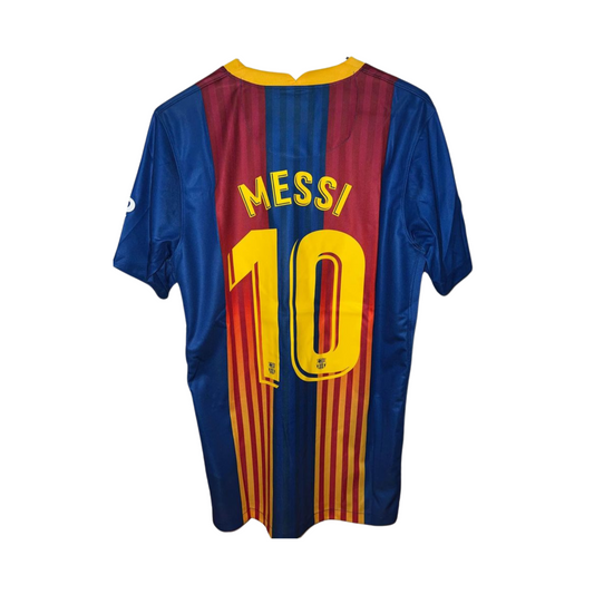 Leo Messi Barcelona 2020/21 Clasico Fourth Kit (L)