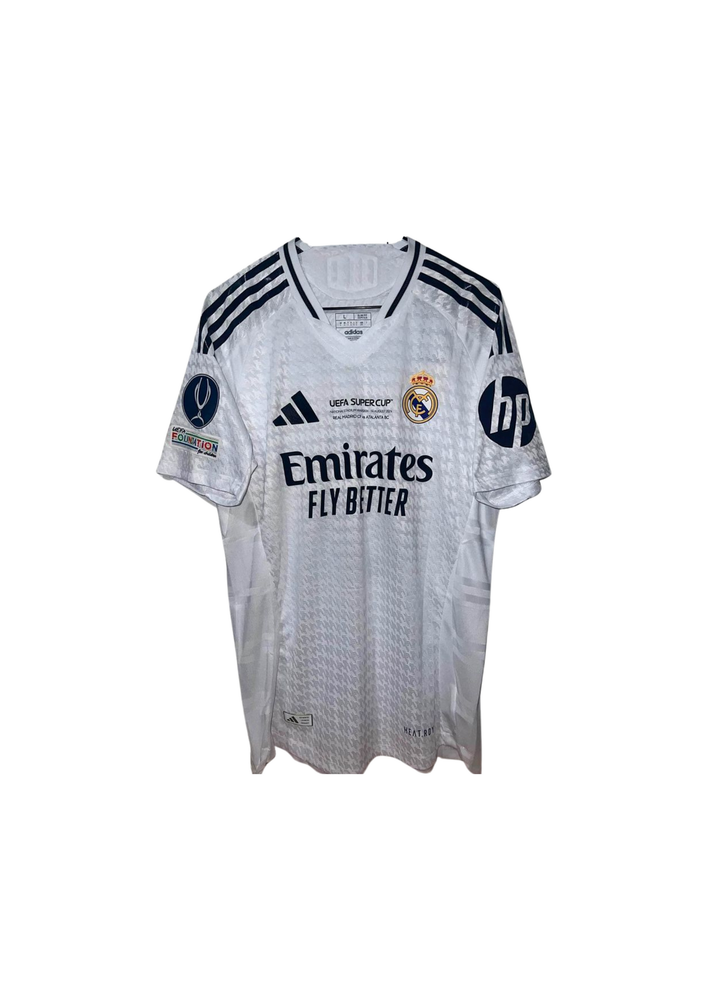 Mbappe Real Madrid 2024/25 Super Cup Final Kit (L)