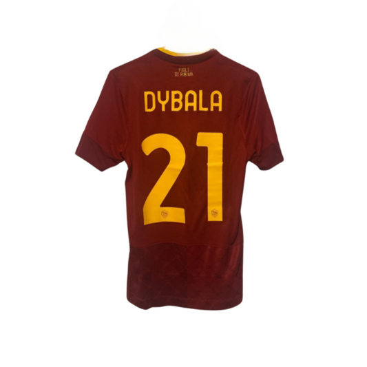 Paulo Dybala AS Roma 22/23 Home Jersey (S)