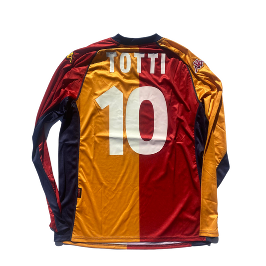 AS ROMA 2001 FRANCESCO TOTTI 2001 JERSEY (M) (L)