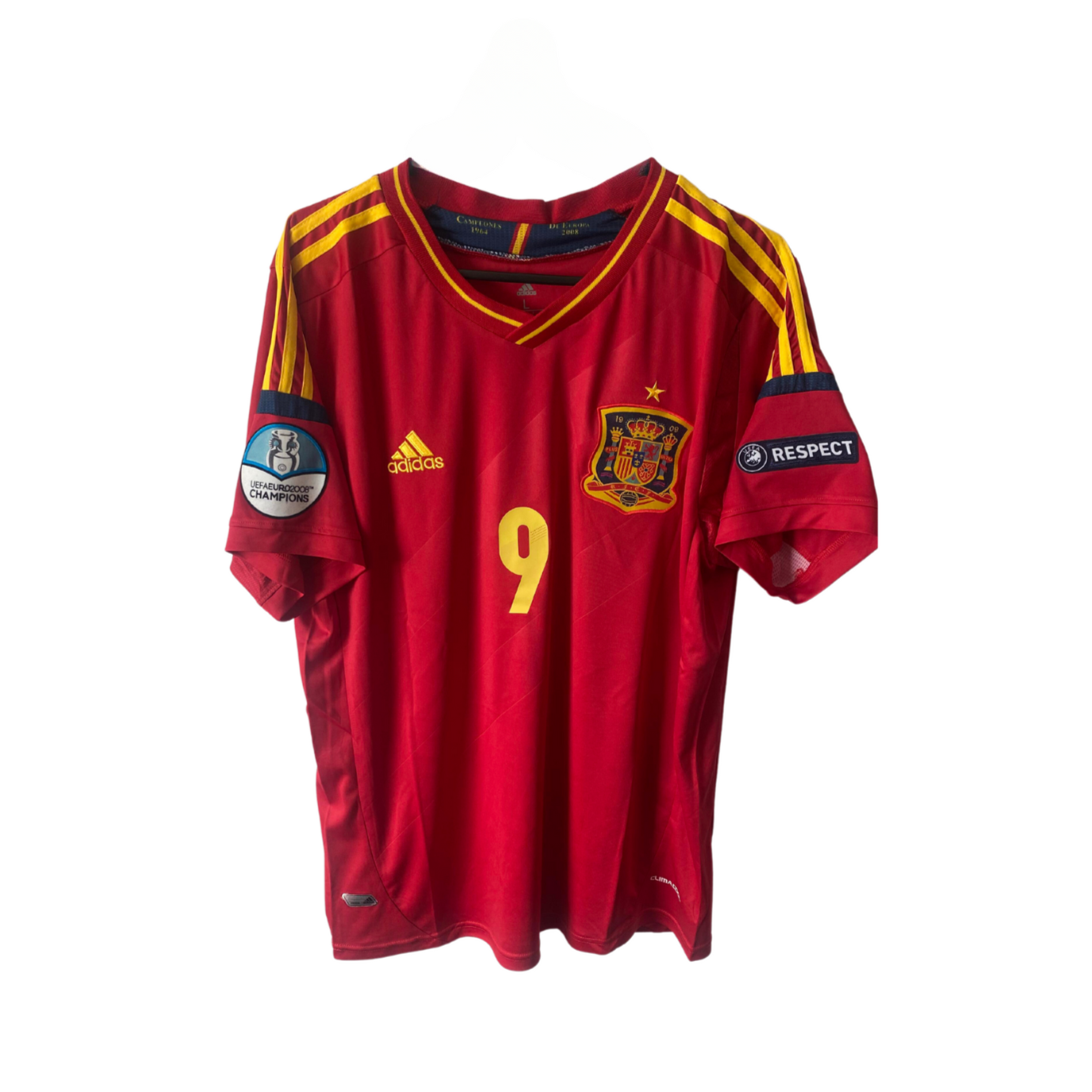Fernando Torres Spain 08 Euro Championship Kit
